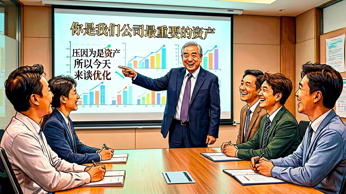 员工被夸'最重要资产'正开心，下一秒就被告知'资产要优化'