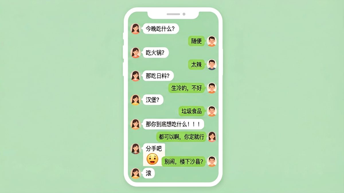 随便文学的最高境界：你到底想吃什么