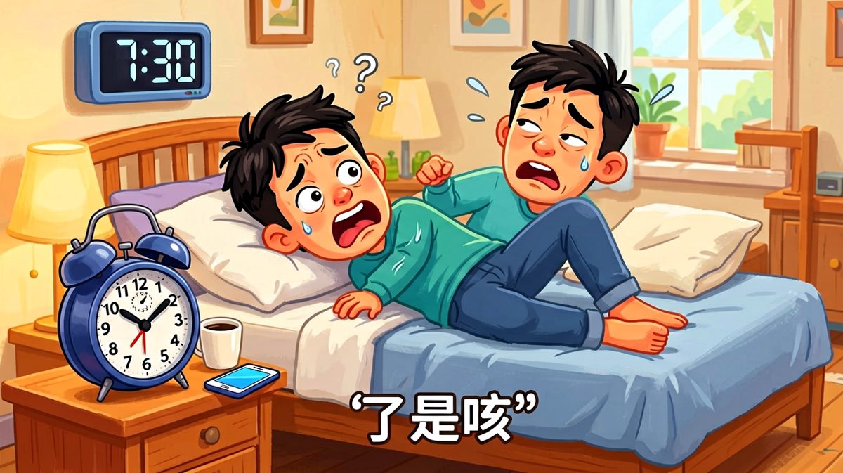 闹钟响了但身体不想动