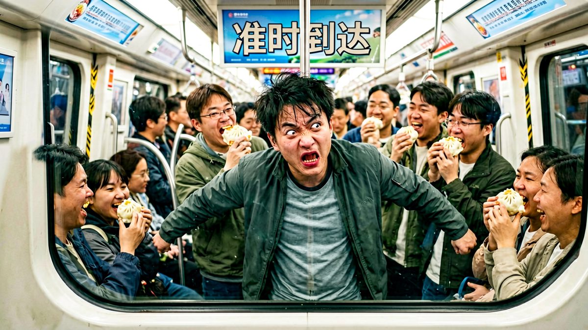 早高峰地铁的生存挑战
