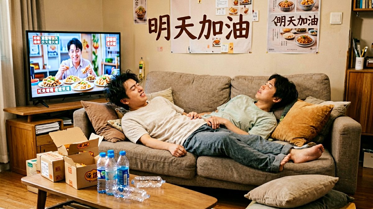 回家就是躺平的仪式感