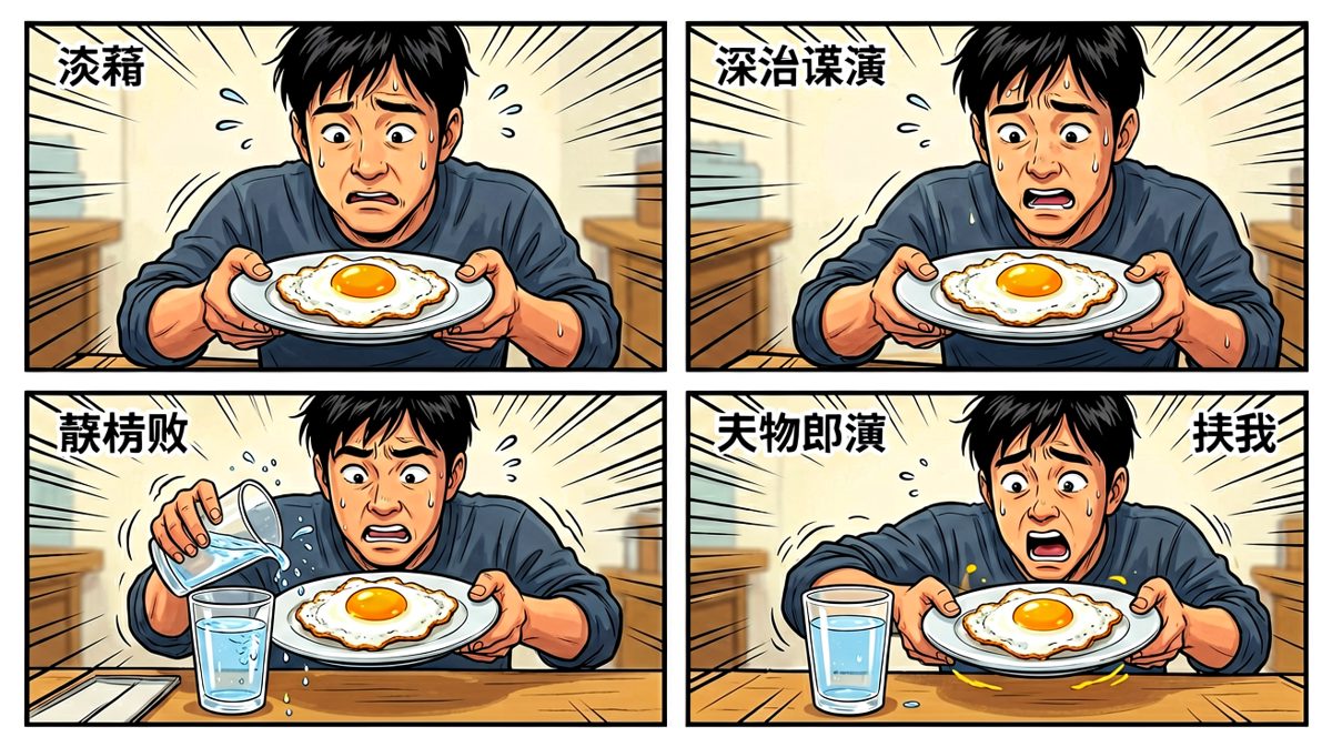 就在我要吃的那一刻……