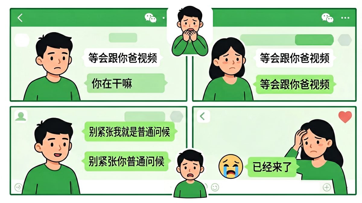 见家长前的最后一道防线