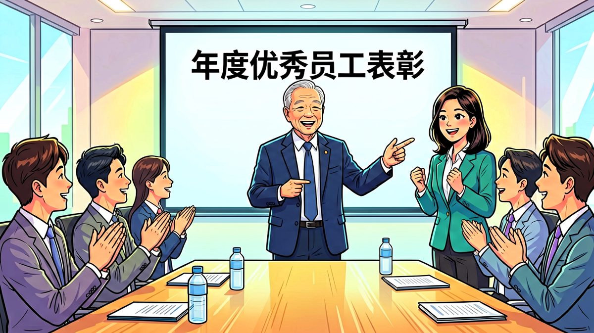 老板当众表扬员工："你是公司最优秀的人才！" 员工刚要起身接受荣誉，老板紧接着说："所以下个季度的加班费我们可以再谈谈。"