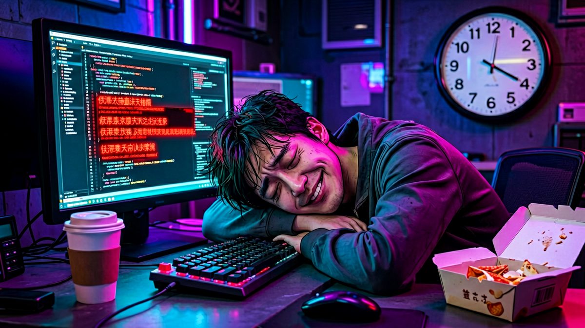 凌晨四点改完Bug，这才是程序员的快乐