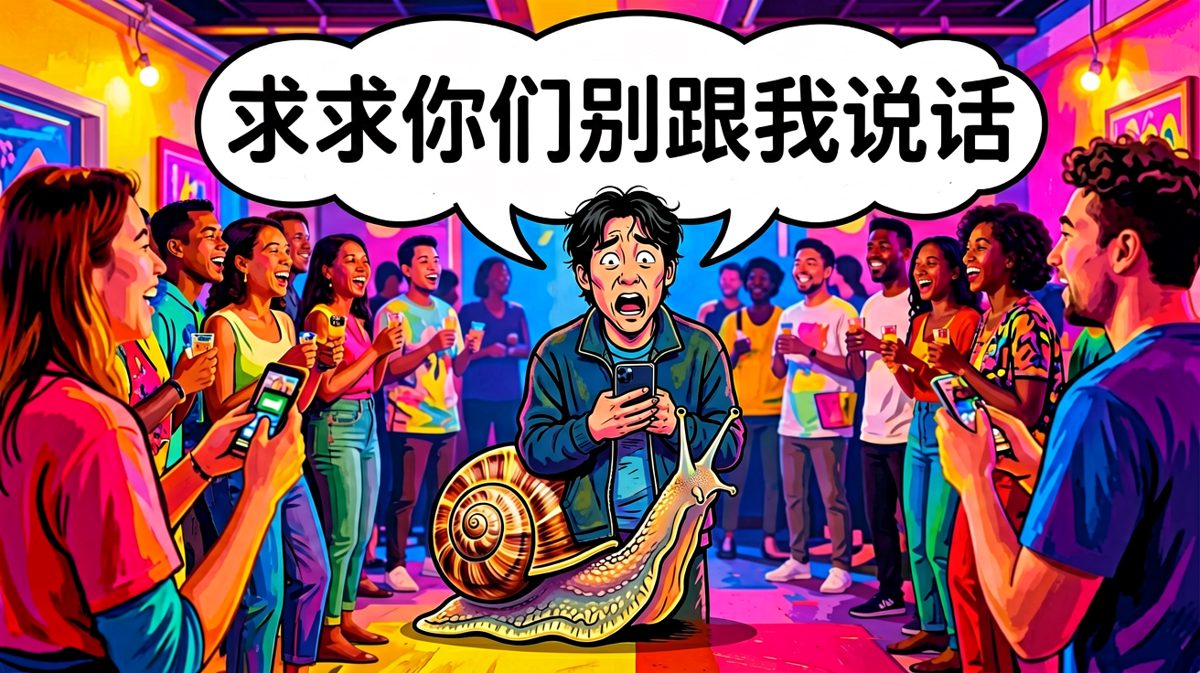 社恐的最大愿望：当场隐身