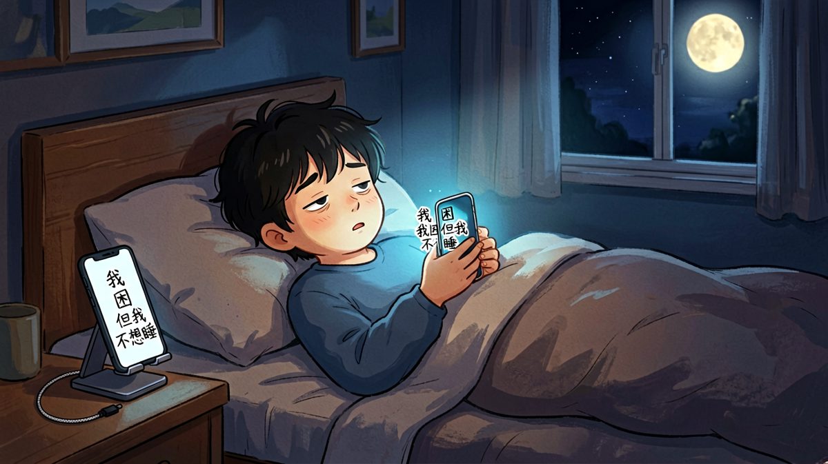 睡什么睡，起来嗨，手机还没刷完呢
