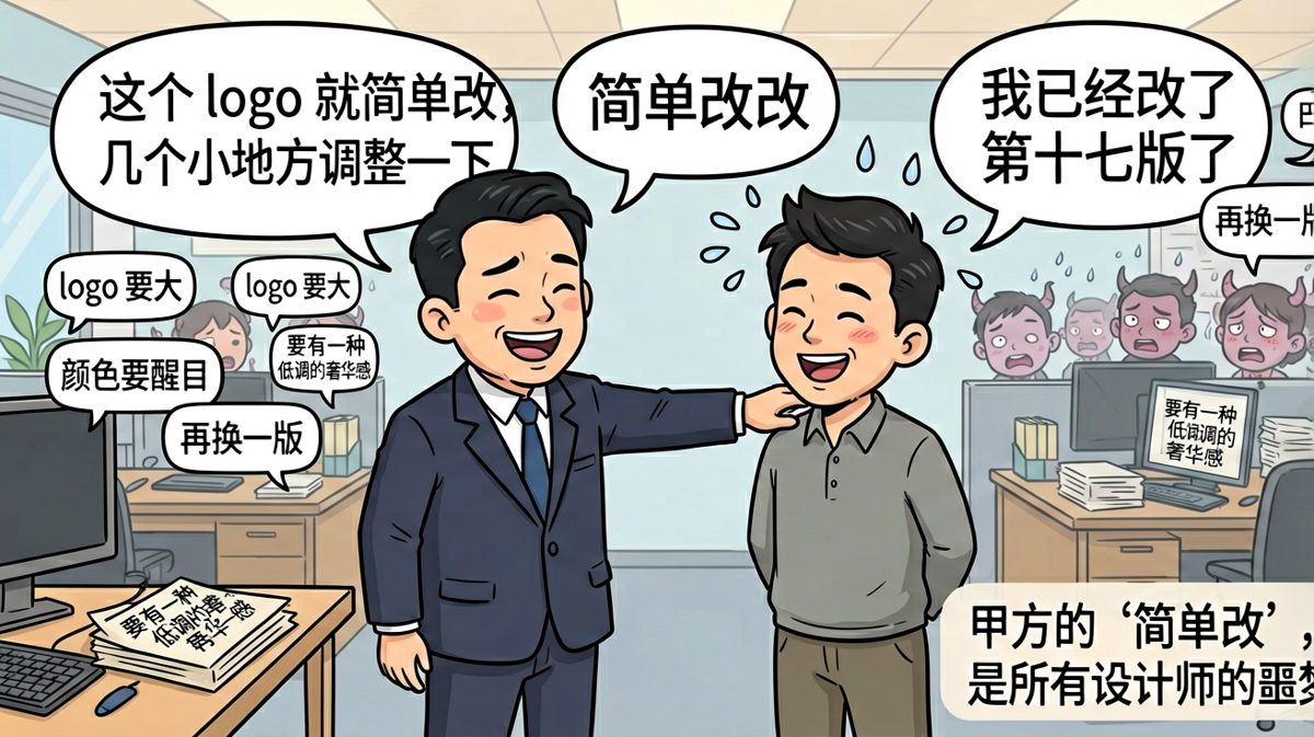 "简单改改"四个字，抵得上一个亿的心理阴影。