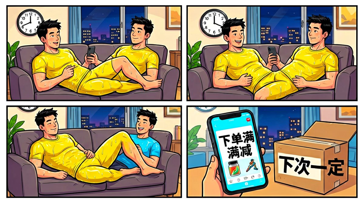 健身结束，点外卖才是正经事