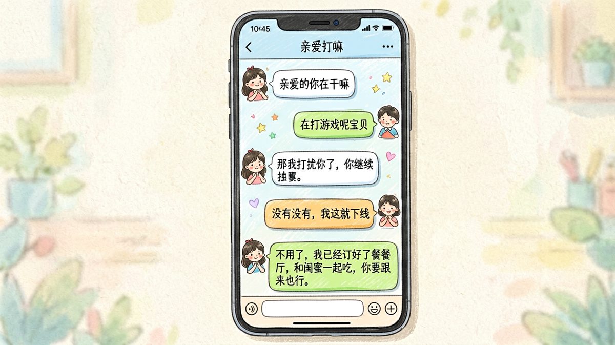 从'随便'到'订好了餐厅'的神级反转