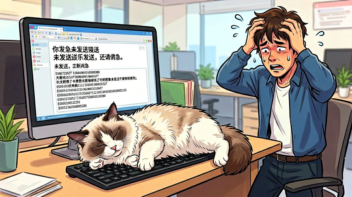 猫：你的工作跟我有什么关系，我睡我的。