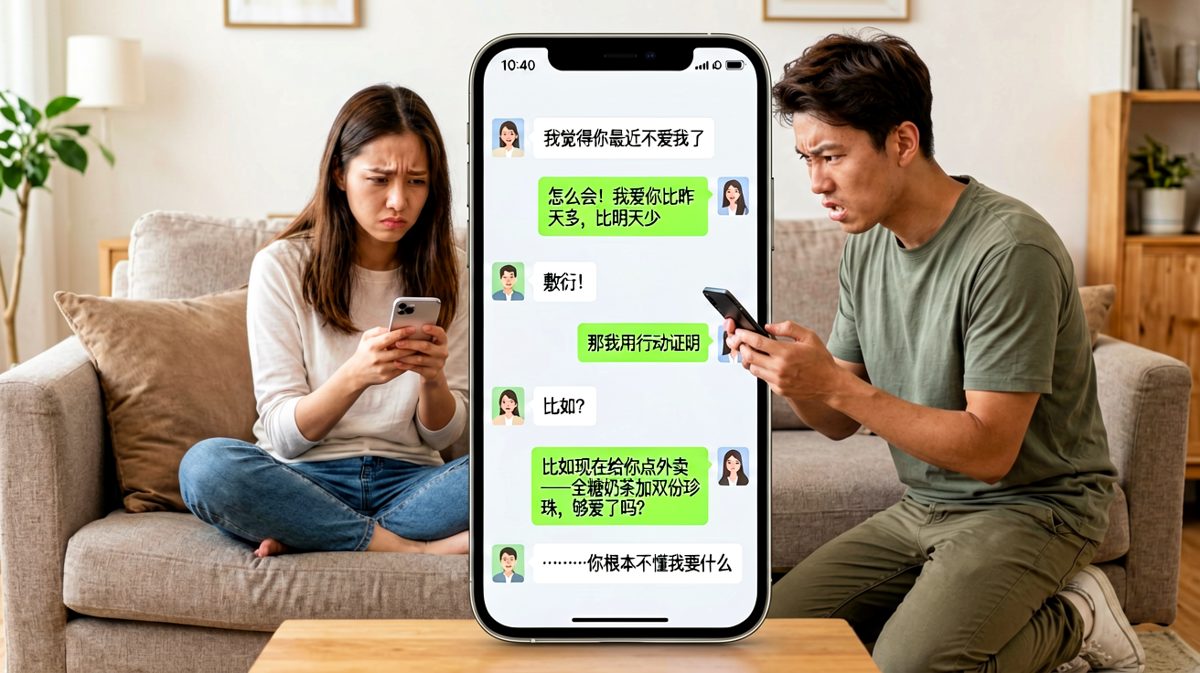 甜蜜情话背后的致命误解