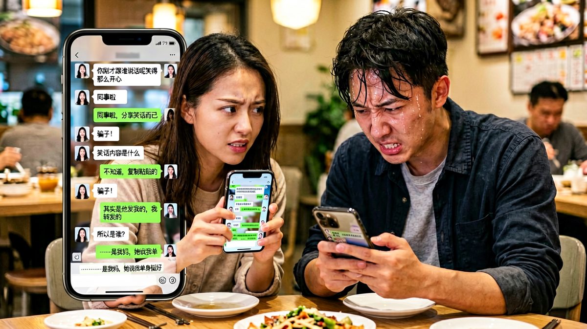 甩锅给亲妈的情侣日常搞笑瞬间