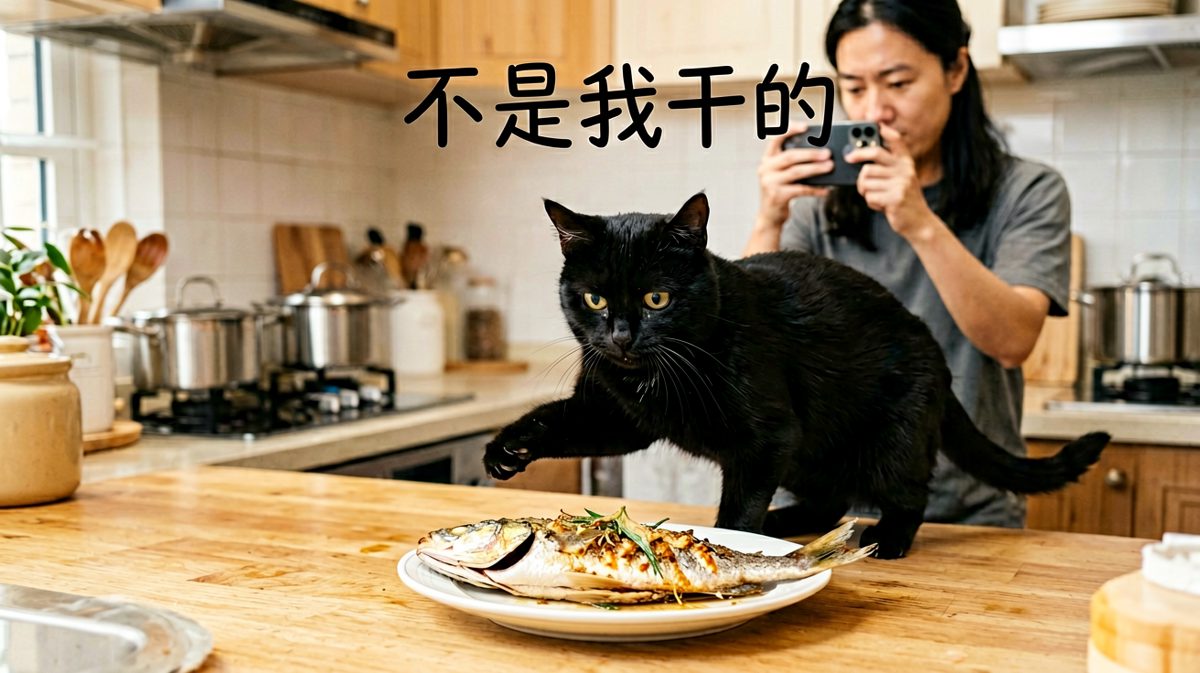 鱼先动的手，我只是自卫。