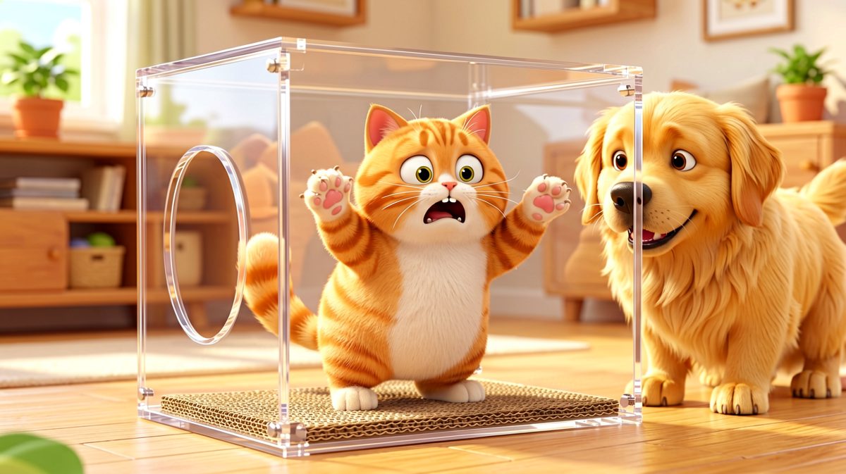 进来容易出去难，猫生艰难。