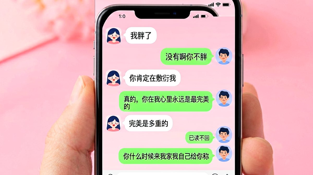 求生欲测试满分，但男生选择战略性撤退。