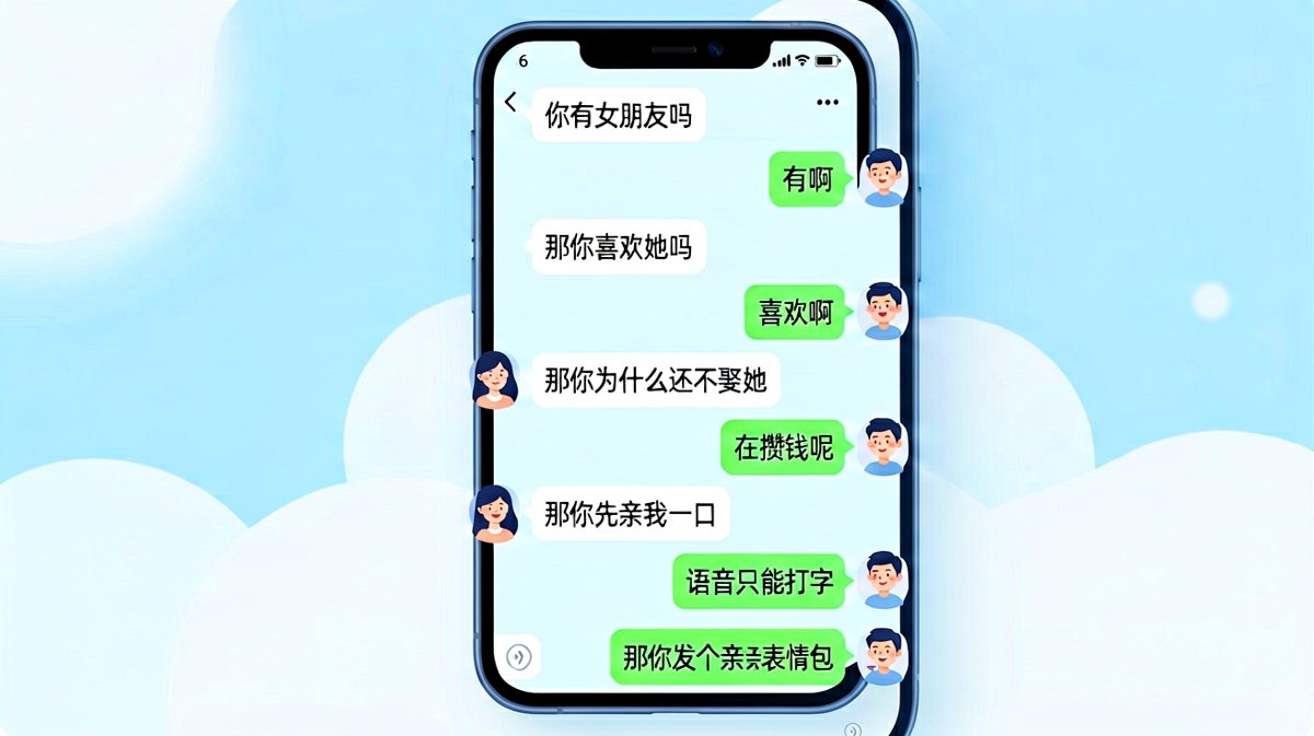 感情很好，但男朋友是个慢性子。