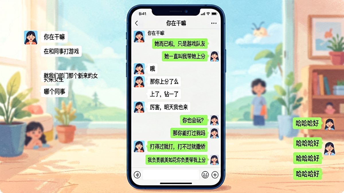 吃醋的最高形式不是吵架，是亲自加入战场。