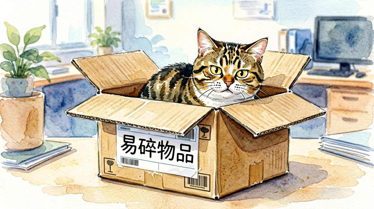 只要箱子够小，猫就能把自己塞进去——这句话是真的