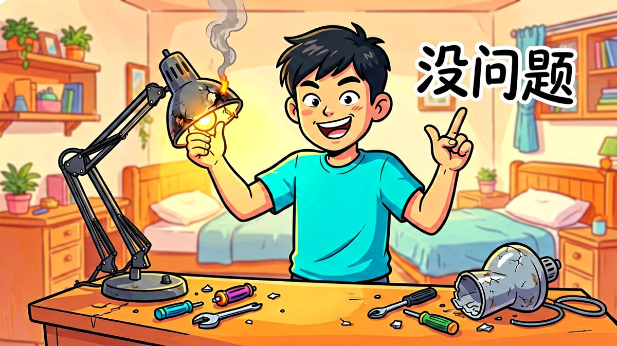 灯坏了？我分分钟修好给你看！