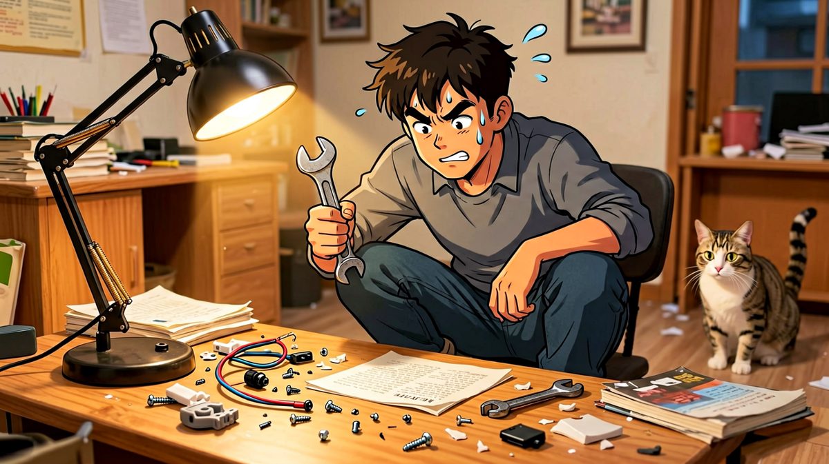 嗯……这个零件好像是用来……固定的？