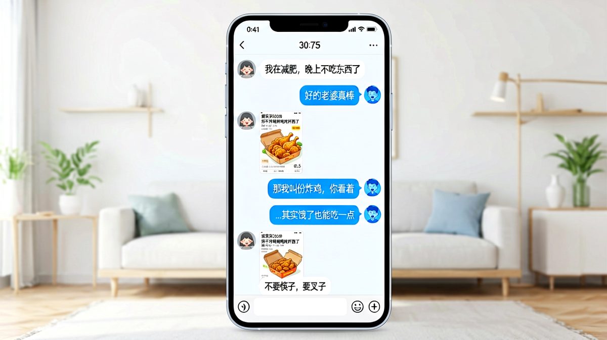 减肥女孩的反手一击：嘴上说不要，身体很诚实地点了炸鸡外卖