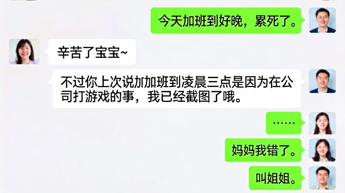 加班借口被当场拆穿，求生欲归零的卑微时刻