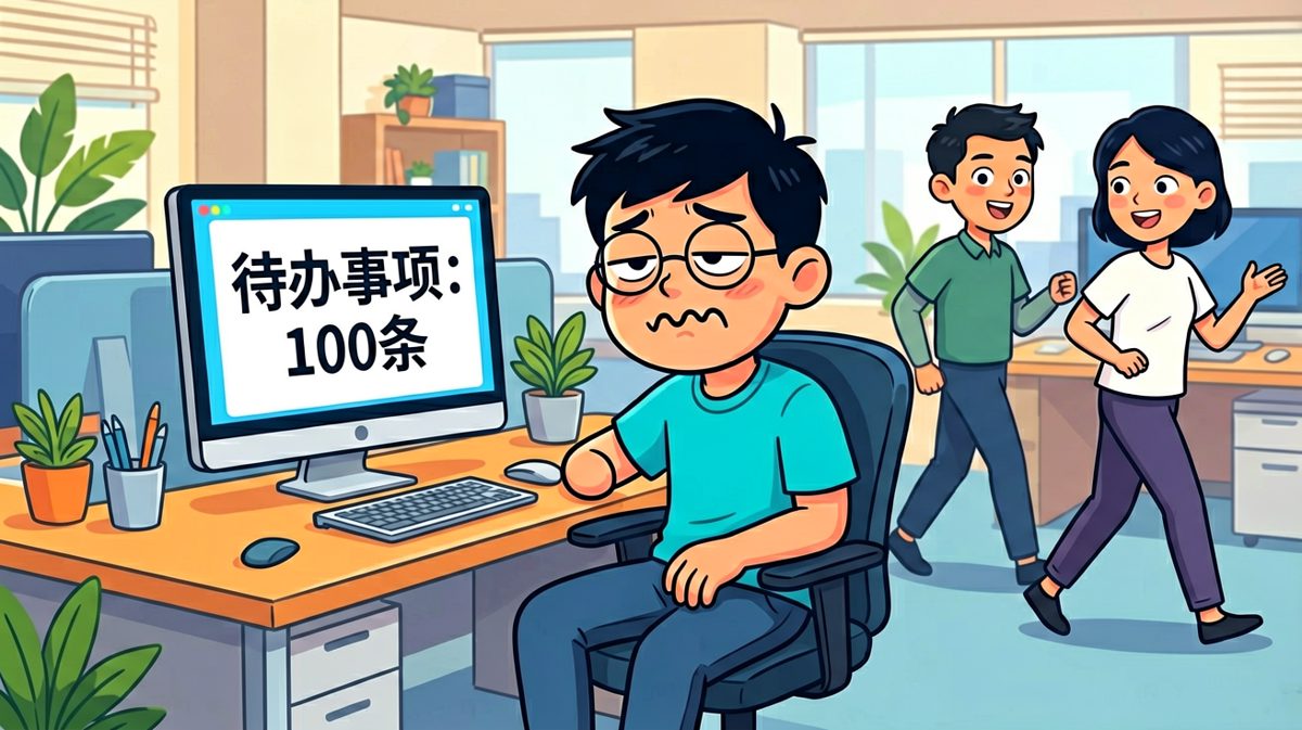 周一早上的我，灵魂已离家出走