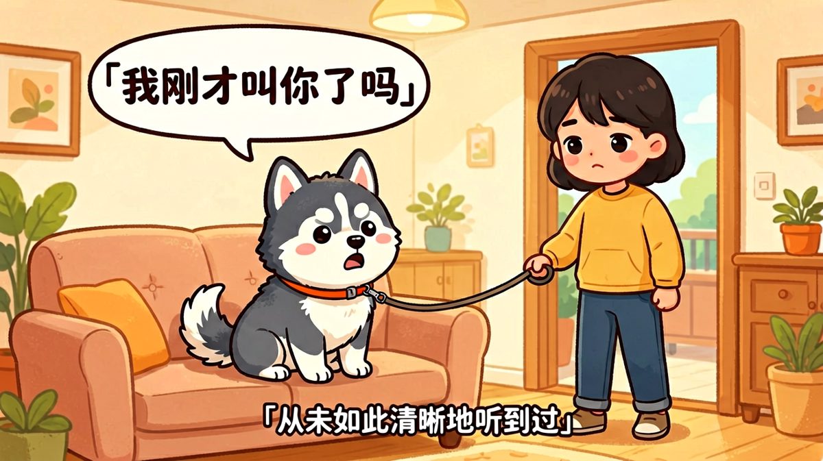 狗狗的最高境界：主人叫我？哦，是风的声音。