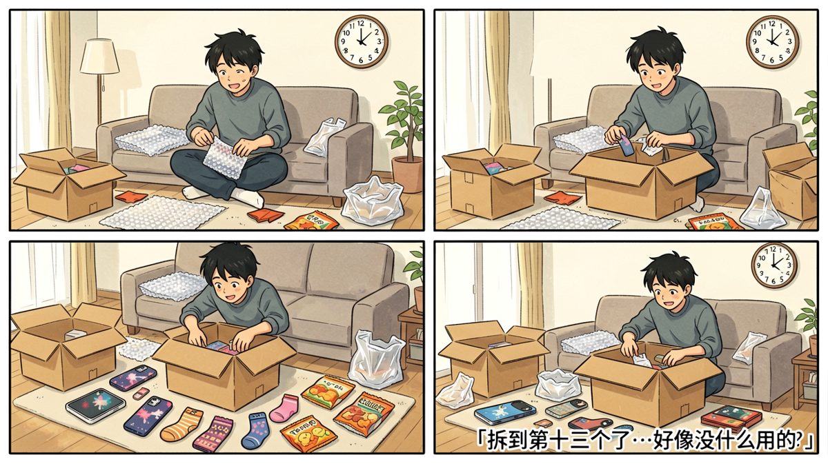 越拆越多，停不下来了