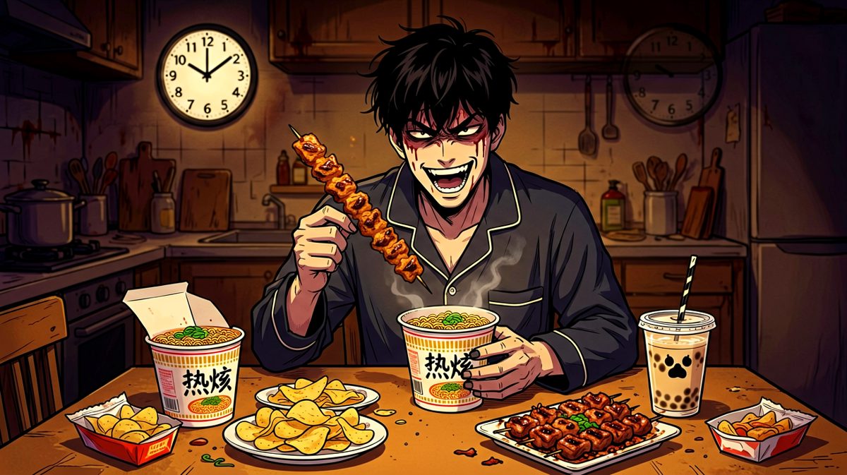 第3格：健身后的深夜食堂