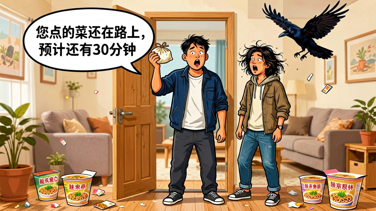 真相暴击——15分钟是快递员的时间，不是外卖的