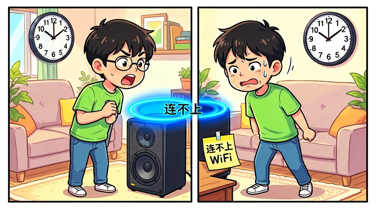 音箱死活连不上WiFi，小明无语凝噎