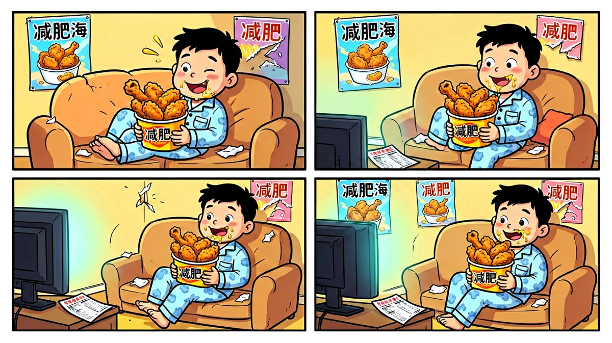 结局：明天一定，但今晚先吃炸鸡压压惊