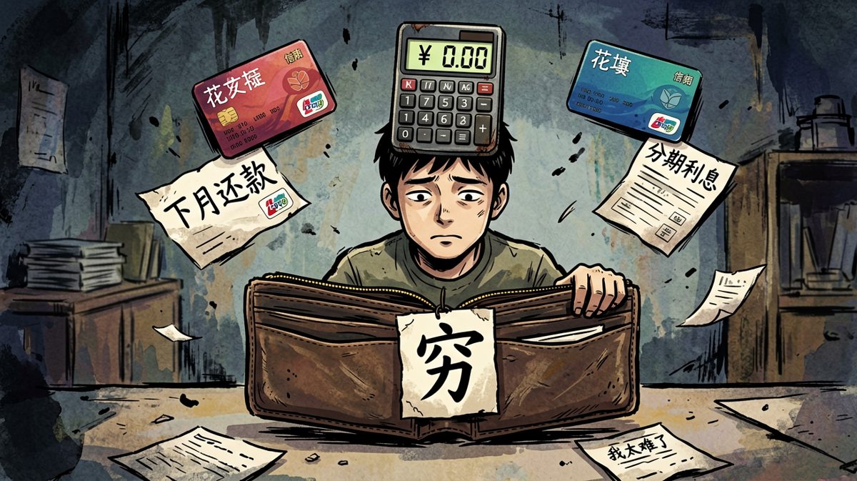 每个月发工资那天，都是一场短暂的暴富幻觉。