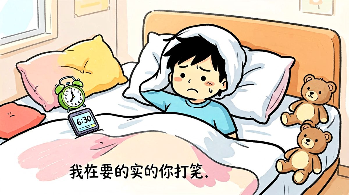 闹钟响了，但被窝是世界上最危险的地方