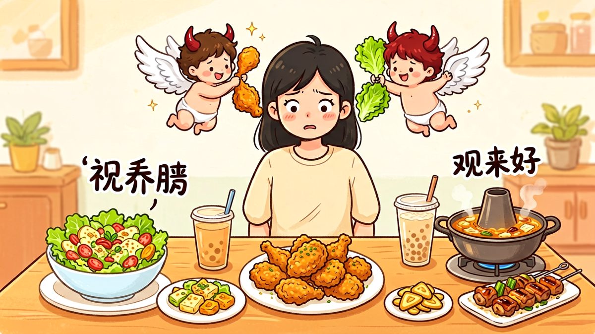 明天再减吧，这句话我已经说了三百六十天了