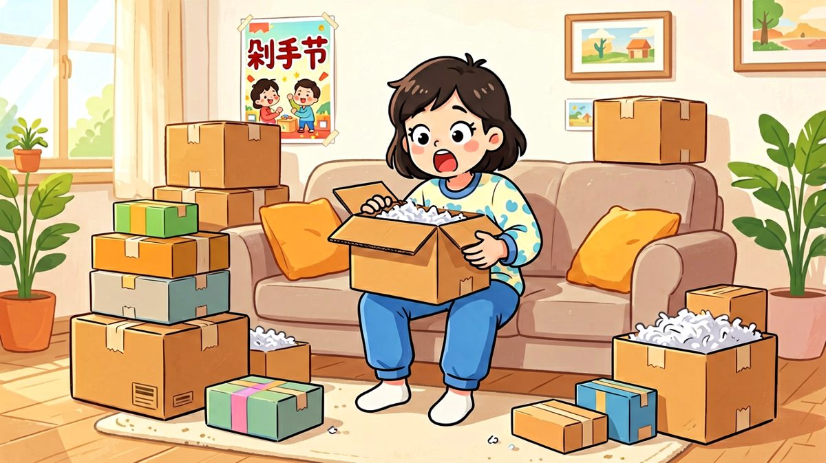 快递可以不吃不喝，但快递到了我必须开箱验货！