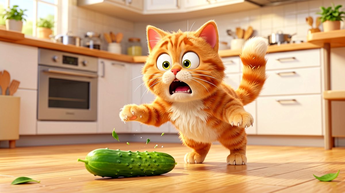 猫咪一生之敌：一根黄瓜引发的血案