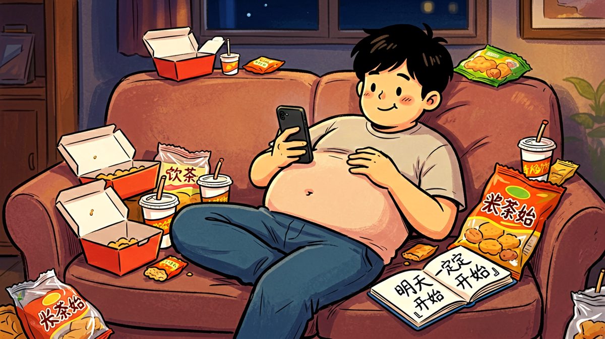 第二天：减肥嘛，明天再说也不迟～