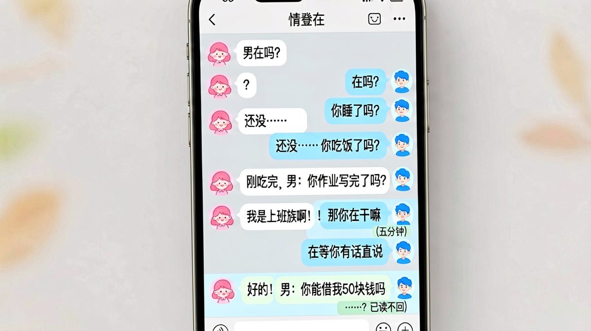 「在吗」是当代情侣最可怕的开场白