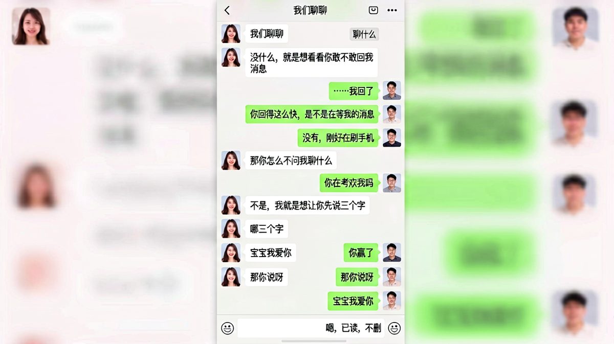 恋爱就是一场谁先服软谁就赢了的博弈游戏。