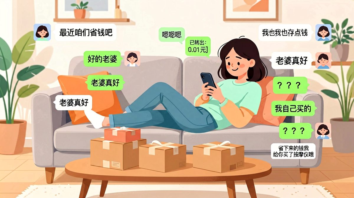 省钱省到只给自己转一分钱，这账算得比精算师还精明