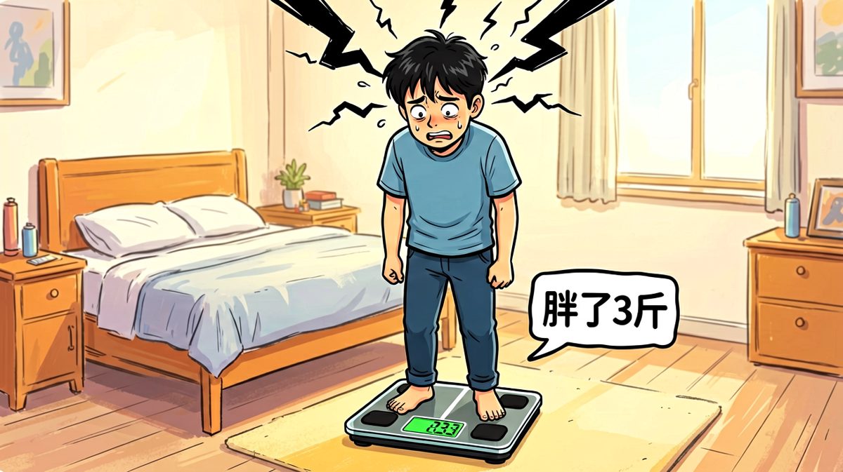 第二天上秤，直接破防：不仅没瘦还胖了！