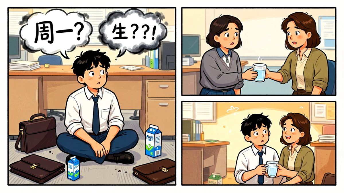 原来昨天才是周日，彻底崩溃。