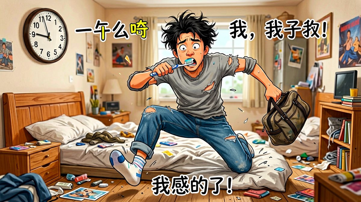 什么！？8点了？！
