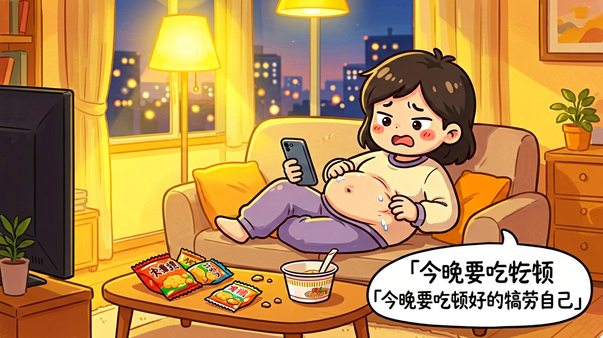 下班回家饿成狗，决定点个豪华外卖犒劳自己