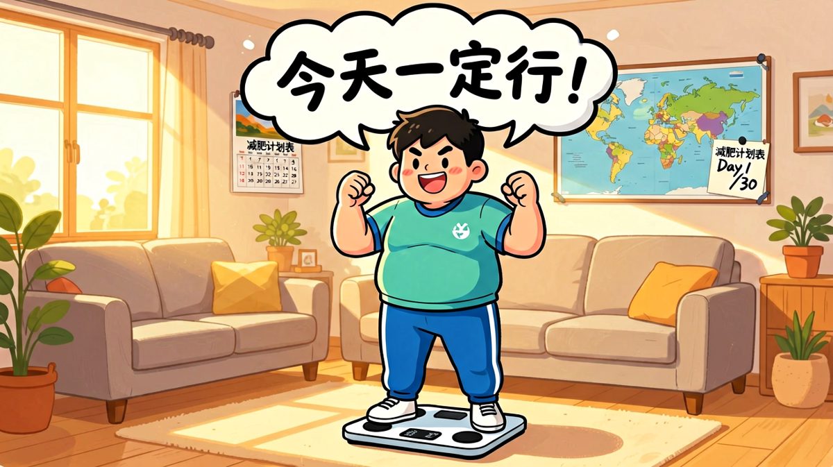 第一天：雄心勃勃，发誓一定要成功！