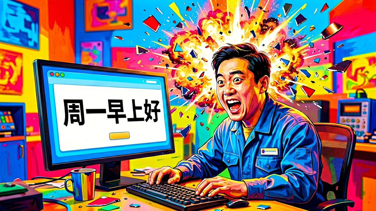 周一：又双叒叕来了，我的魂呢？