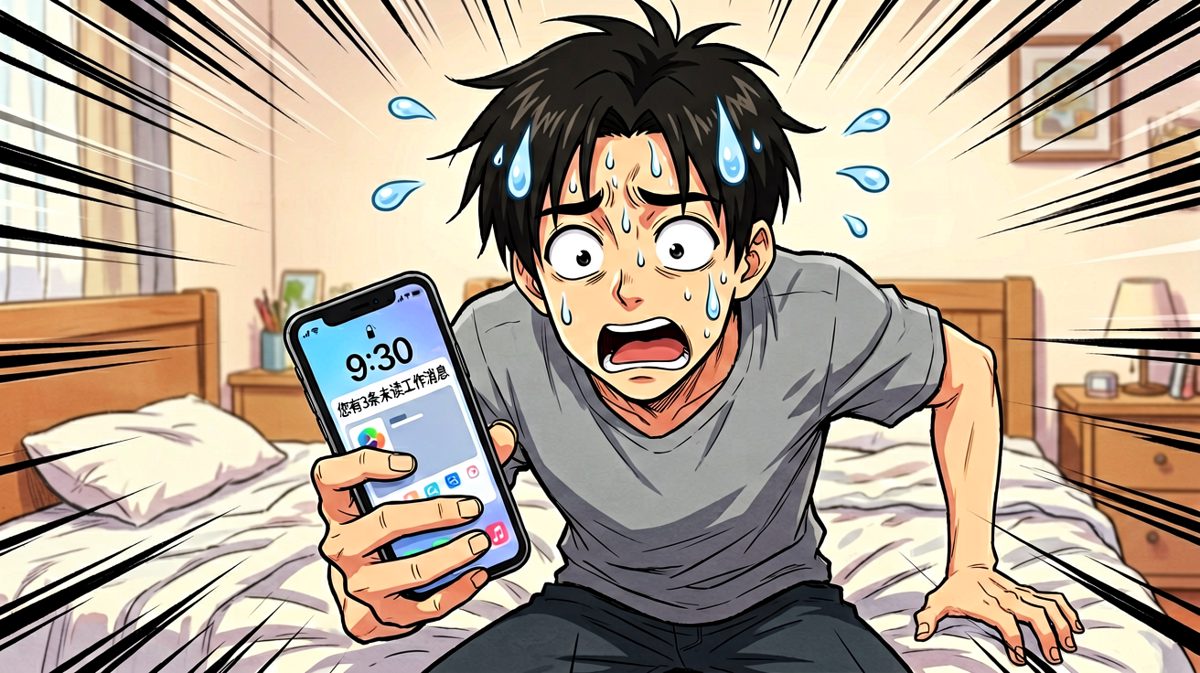 一看时间，整个人都裂开了